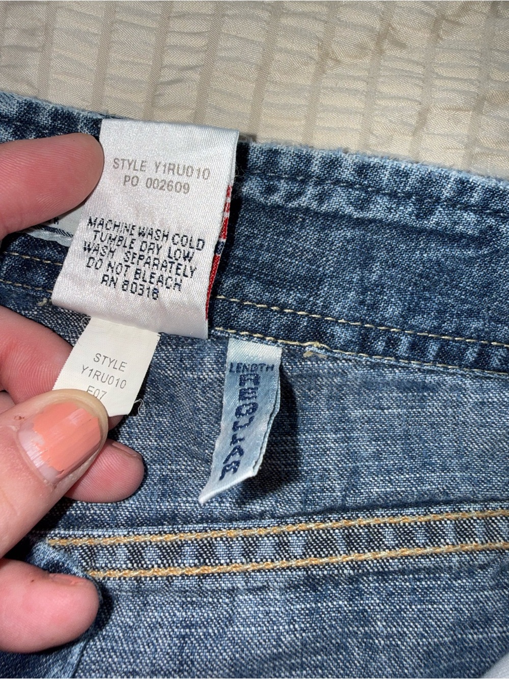 Lucky Brand Vintage Wide Leg Carpenter Jeans 31 - Picture 7 of 10